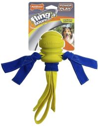 Nylabone Power Play Fling- A-Bounce Fetch 10" Dog Toy